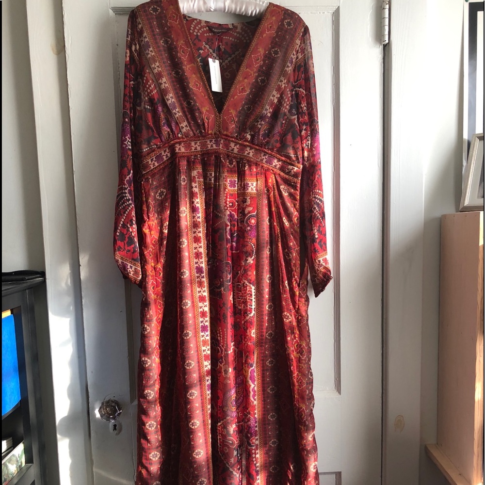 Anthropologie boho dress